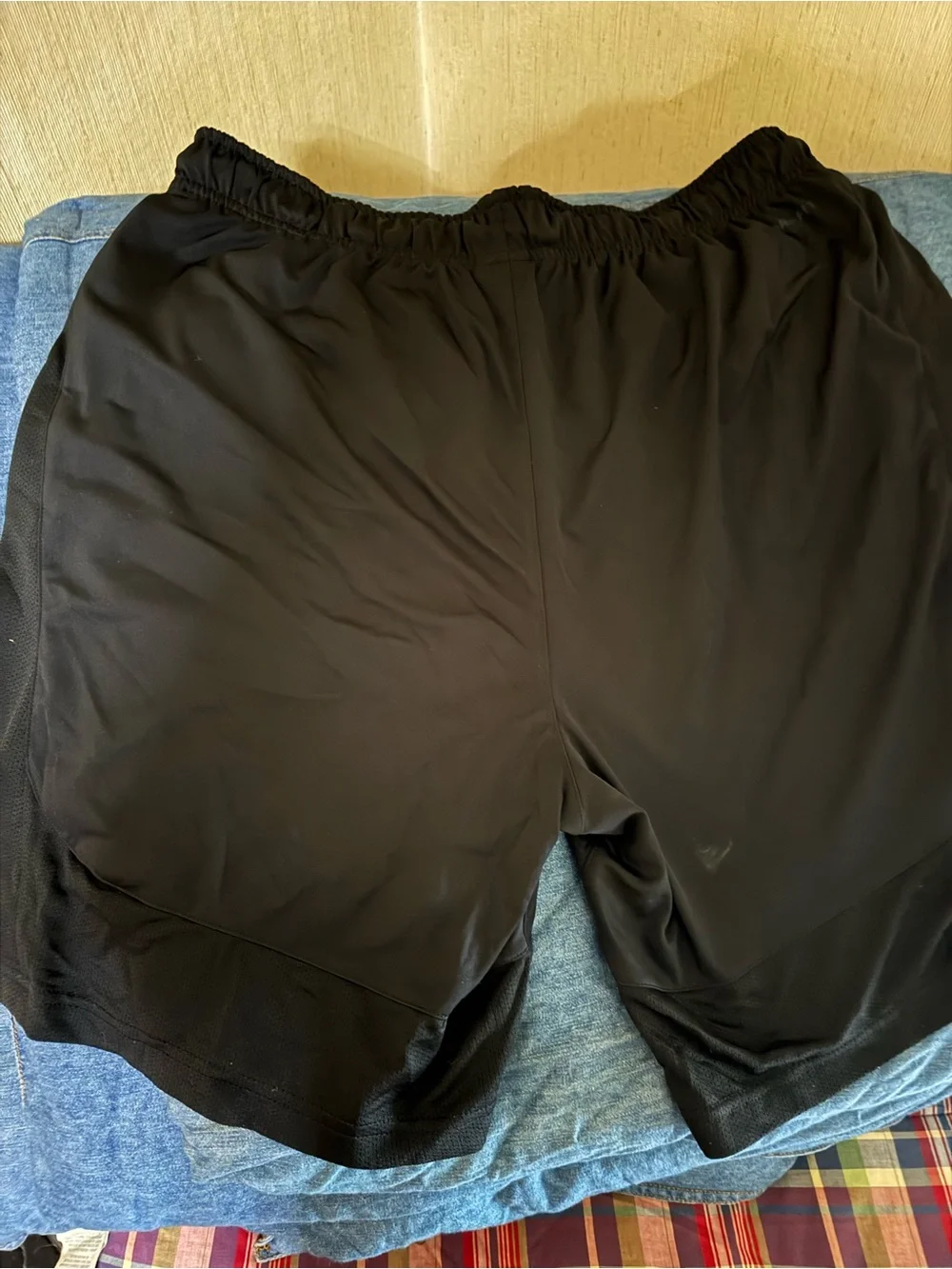 Nike Black Men’s Athletic Running Shorts with Swoosh